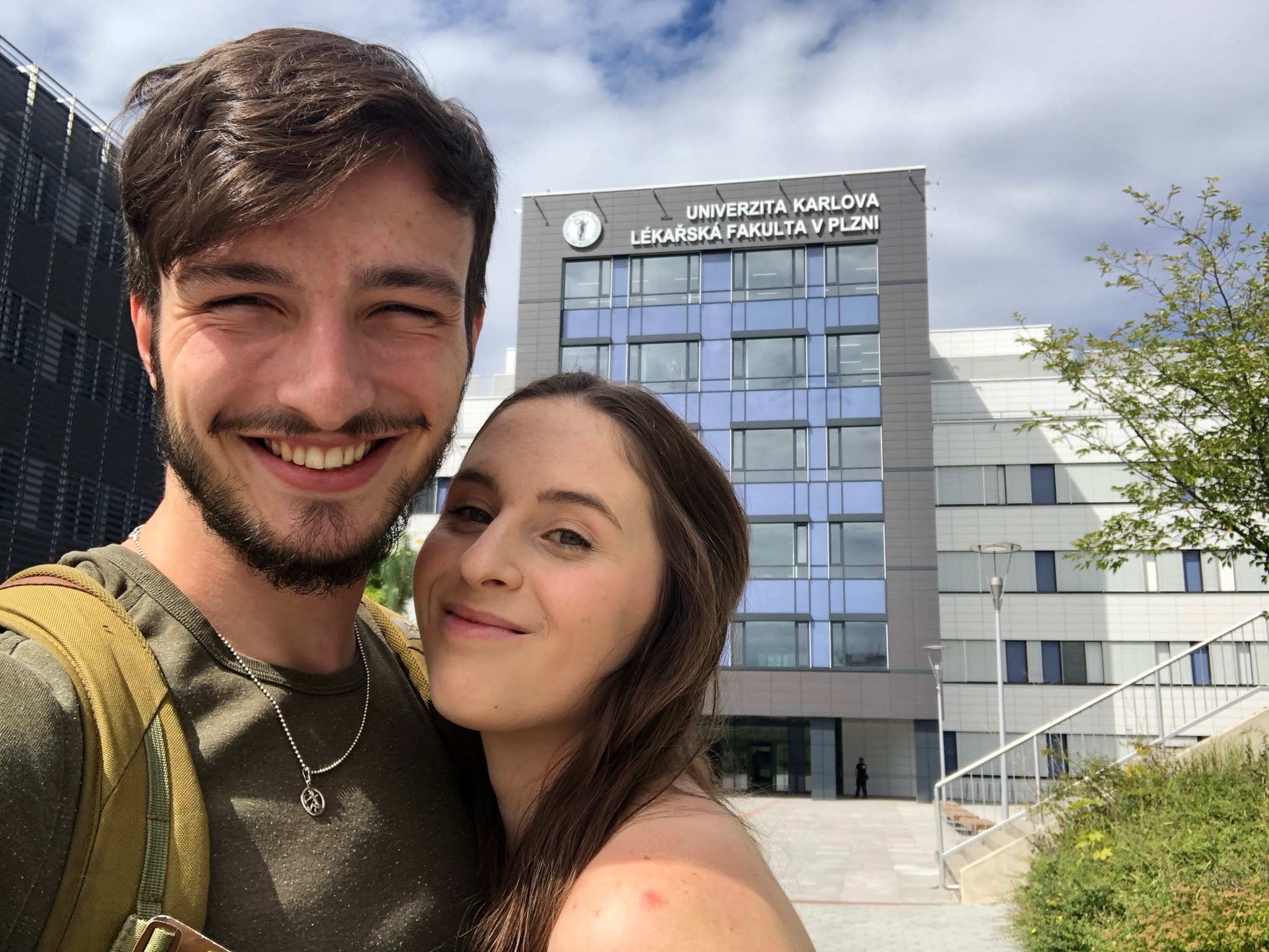 Společný moment Terezy a Roberta